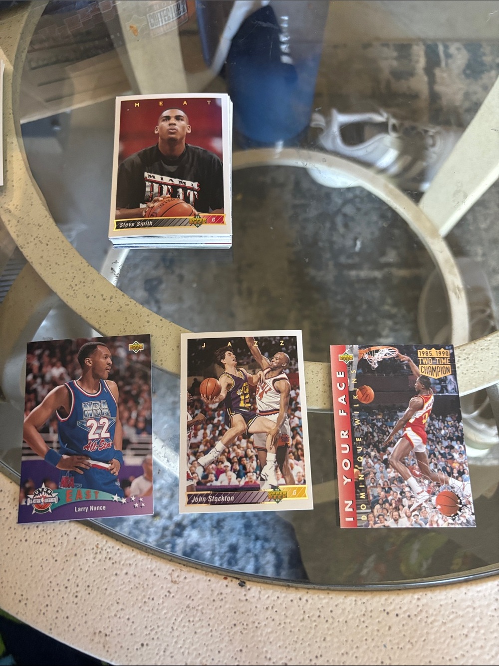 Vintage NBA Basketball Card Lot 1992-1993 Upper Deck